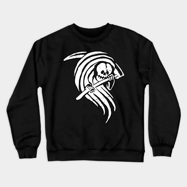 Grim Reaper Crewneck Sweatshirt by quilimo